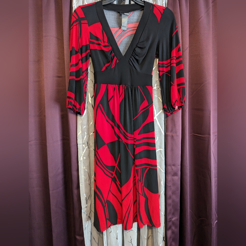 Red/Black Dress size 4